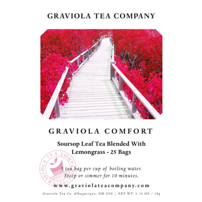 Graviola Comfort - Soursop & Lemongrass tea bags