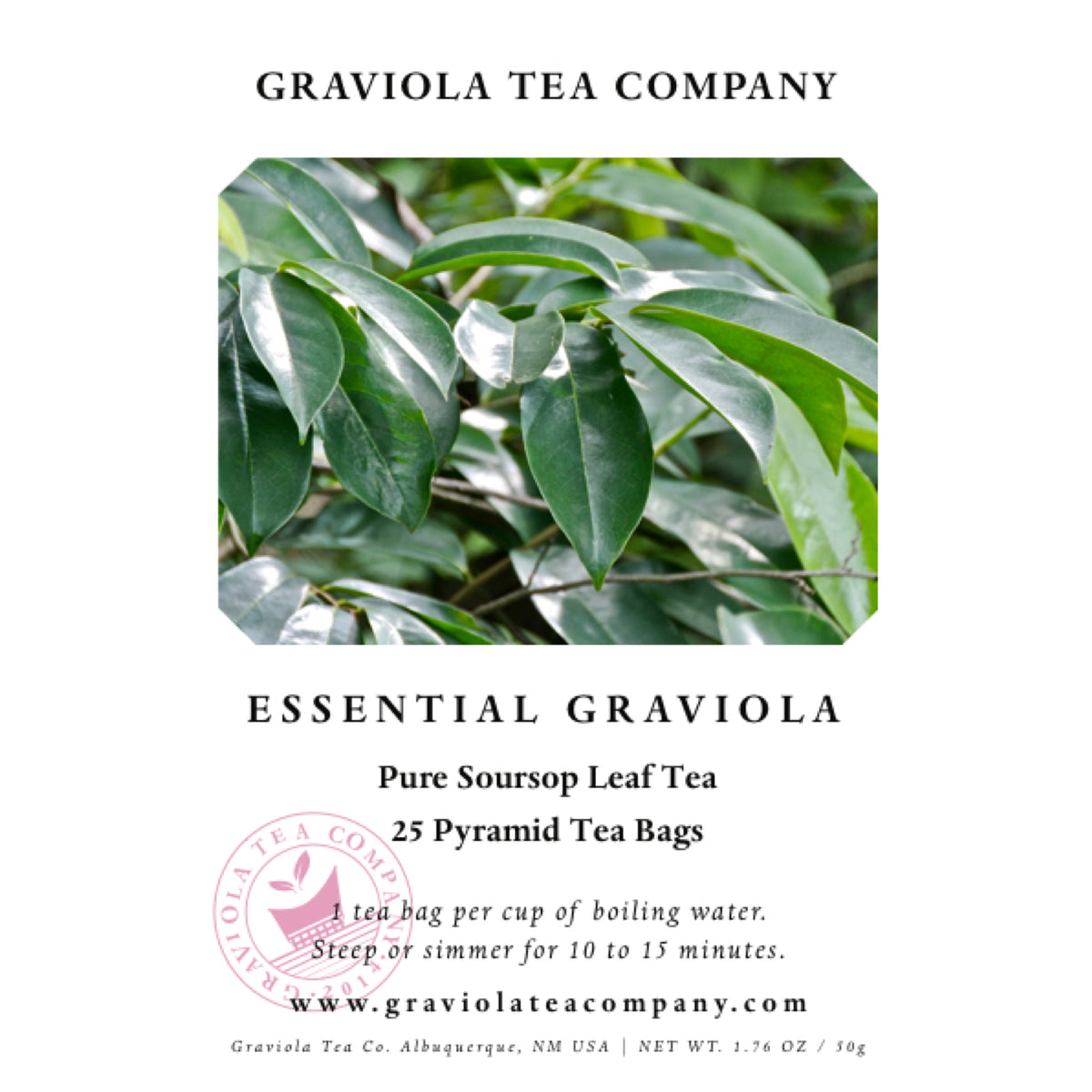 Essential Graviola - 100% Soursop