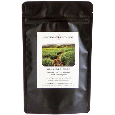 Graviola Edge - Soursop Tea Blended With Lemongrass - GraviolaTeaCompany - 1